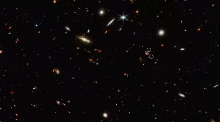 James Webb descubrió en los albores del Universo el inicio de estructuras filamentosas basadas en materia oscura de 3 millones de años luz de longitud