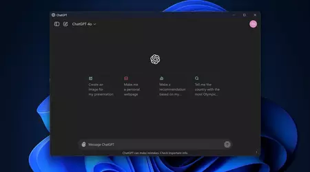 La aplicación ChatGPT para Windows ya está disponible para todos de forma gratuita
