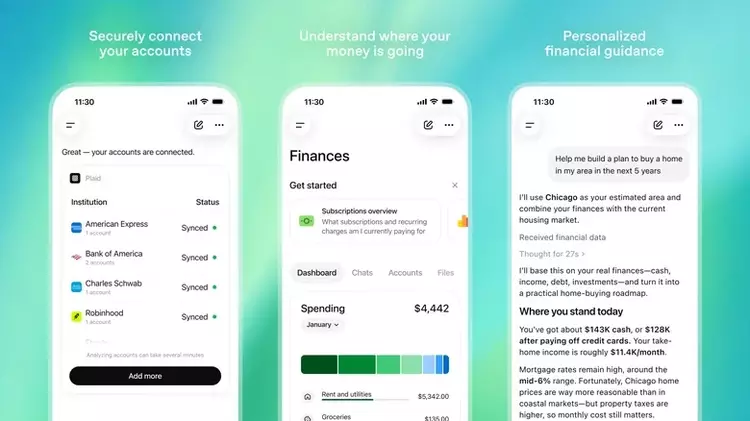 ChatGPT puede analizar tus cuentas bancarias: ...