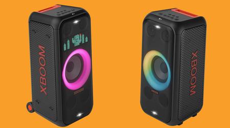LG presenta XBoom XL7, un altavoz con música sobre ruedas de 250W