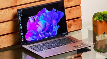 Análisis del portátil Acer Swift X 14: Gráficos GeForce RTX y pantalla OLED en una compacta carcasa metálica