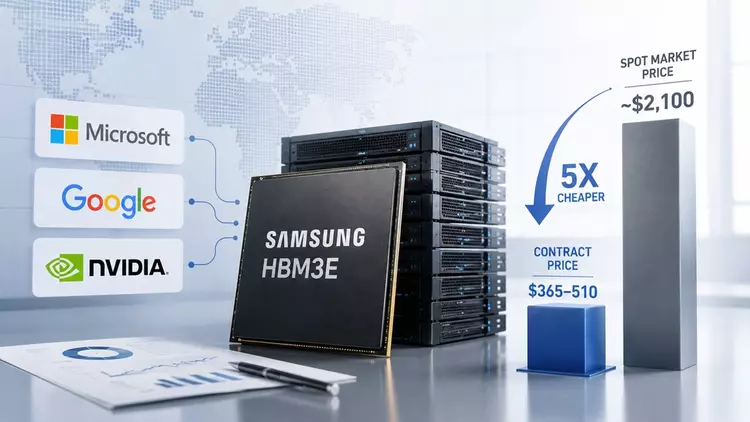 Samsung reservó su memoria hasta 2031: ...