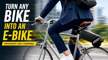 ASUS Oxiis E250G1: el kit que convierte tu bicicleta en eléctrica sin cambiar la rueda