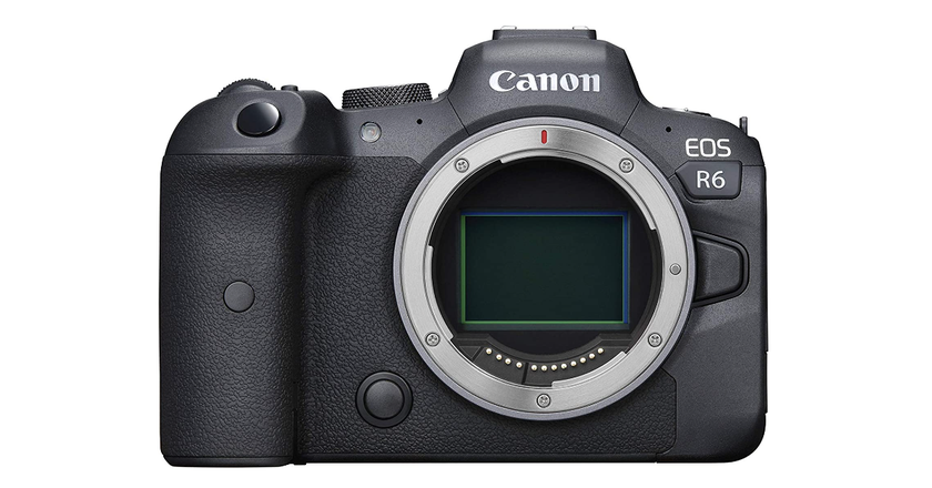 Cámara Canon EOS R6 para entrevistas