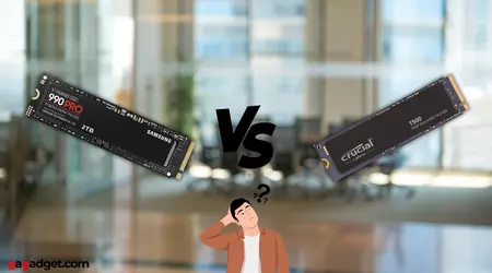 Samsung 990 Pro vs Crucial T500: Comparativa
