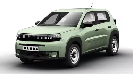 El Fiat Grande Panda eléctrico recibió un acabado básico con llantas de acero