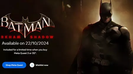 Se ha revelado la fecha de lanzamiento del juego de realidad virtual Batman: Arkham Shadow, una ambiciosa exclusiva para el casco Meta Quest 3.