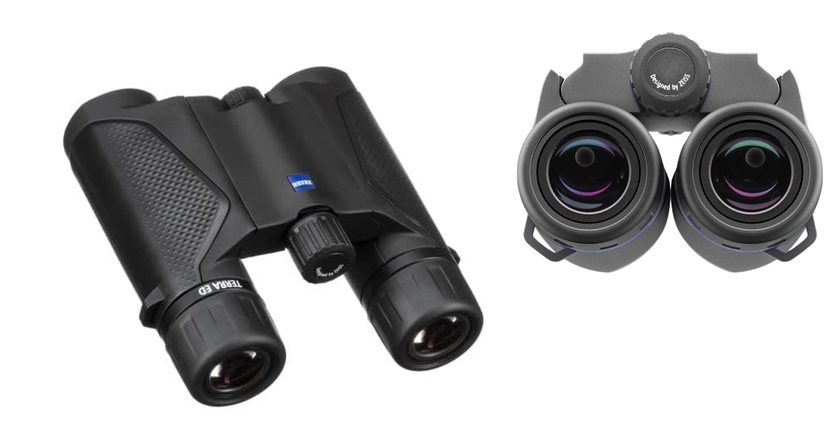 ZEISS Terra ED Pocket 10x25 prismáticos pequeños para observación de aves