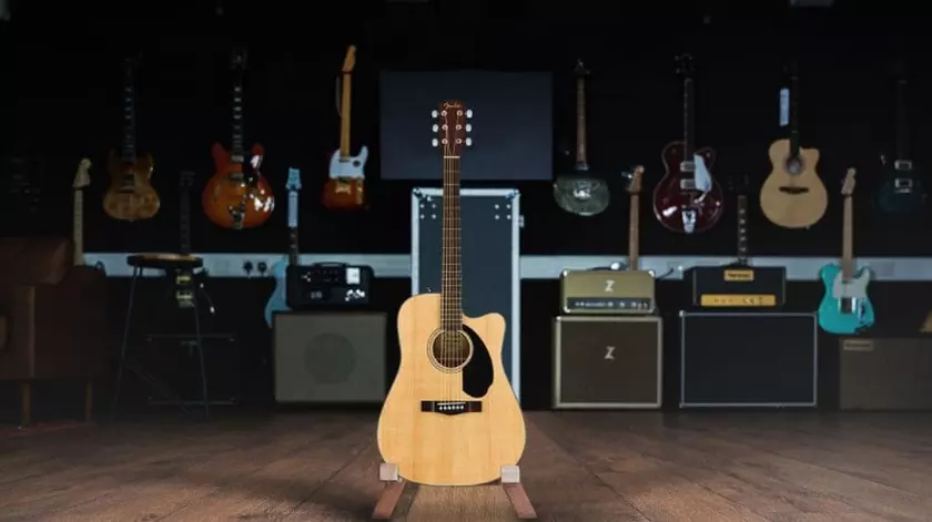 Fender CD-60SCE Guitarra acústica menos 1000 euros