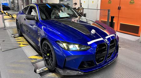 BMW ha creado un M4 CS único en honor al campeón de motociclismo Valentino Rossi