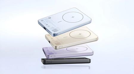 Xiaomi ha lanzado una batería externa magnética ultra delgada que puede cargar dos dispositivos al mismo tiempo