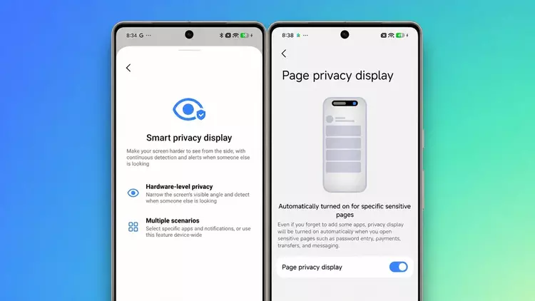 Xiaomi prepara su propio Privacy Display ...