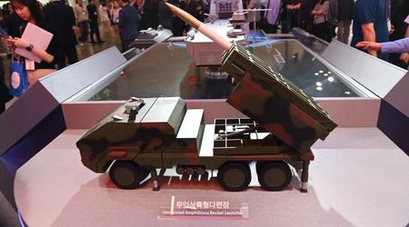 Para batallas de ciencia ficción: la coreana Hanwha presenta un MLRS no tripulado