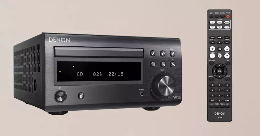 mejor mini sistema estéreo Denon D-M41