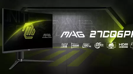 MSI MAG 27CQ6PF: monitor para juegos con pantalla 2K a 180 Hz por 189 dólares