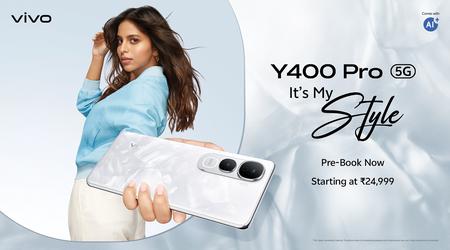 Vivo ha presentado un elegante smartphone Y400 Pro 5G de gama media con especificaciones decentes a un precio de solo $290