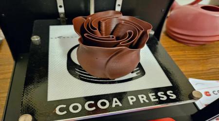 Chocolate impreso en una impresora 3D en EE.UU. 