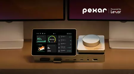 Lexar PexarBolt Ultra: el dock Thunderbolt 5 con pantalla táctil que cuesta 650 dólares