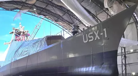 EEUU ha creado un dron naval de 50 metros que puede transportar misiles antiaéreos