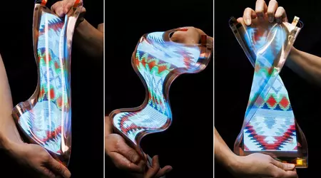 LG presenta una pantalla LCD flexible que se puede estirar, retorcer y tirar