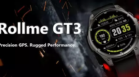 Se presentó el asequible smartwatch Rollme GT 3 con una enorme vida de batería, navegación GPS avanzada y un centenar de modos deportivos
