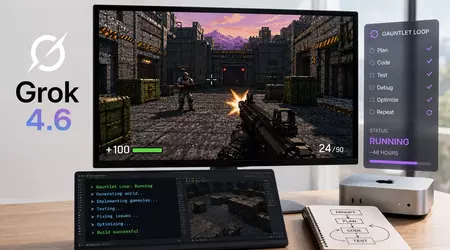Grok 4.6 creó un shooter 3D en 48 horas sin intervención humana