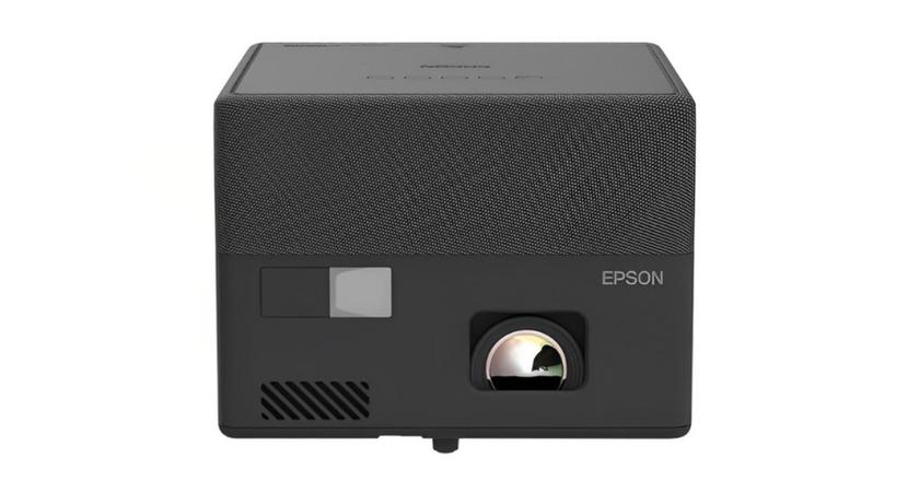 Epson EpiqVision Mini EF12 proyector en habitacion