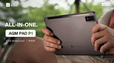 AGM Mobile Pad P1: tableta con resistencia al agua IP68/IP69K, Android 13 y compatibilidad con LTE a un precio a partir de 200 $.