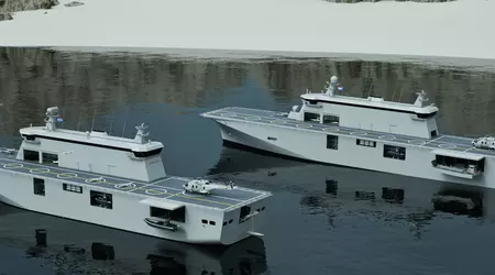 Portaaviones de drones: Portugal ha encargado a Damen Shipyards Group un buque de apoyo polivalente que puede transportar diferentes tipos de drones