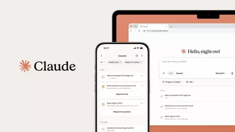 Claude Cowork llega a móvil y ...