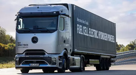 Daimler Truck presentó el camión de hidrógeno NextGenH2