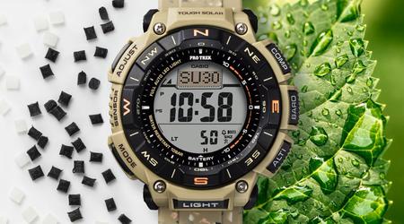 Lanzamiento del reloj Casio PRO TREK PRG-340SC con brújula digital, altímetro y termómetro incorporados
