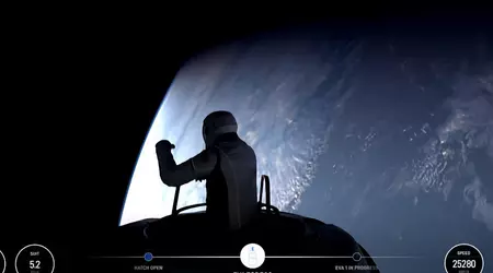 Vídeo único: Los miembros de la misión Polaris Down realizan el primer paseo espacial de la historia por astronautas no profesionales