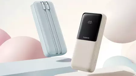 Baseus lanza un powerbank de 20.000 mAh con cables integrados por unos 14 €