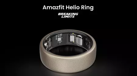 Amazfit Helio Ring: un anillo inteligente de aleación de titanio que puede medir la frecuencia cardiaca y la SpO2.