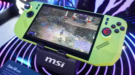 MSI presentó el Claw A8, su primera consola portátil con un chip AMD