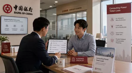 El banco chino que presta dinero según los tokens de IA que consumes