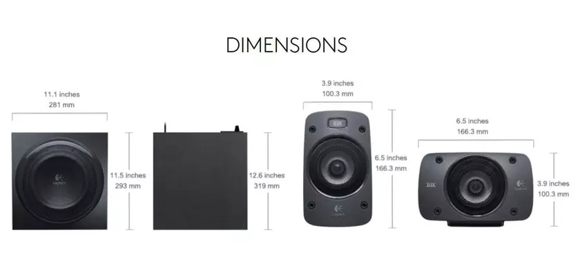 sistema cine casero económico Logitech Z906