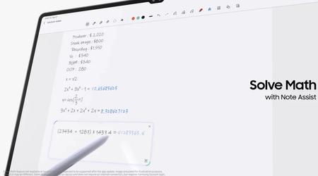 Los usuarios de Samsung Notes ya pueden resolver fácilmente ecuaciones aritméticas
