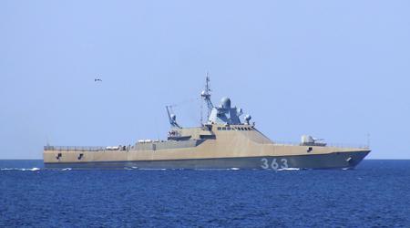 El nuevo buque ruso Pavel Derzhavin, que puede transportar misiles de crucero Kalibr y misiles antibuque Kh-35, ha explotado en su propia mina cerca de Crimea