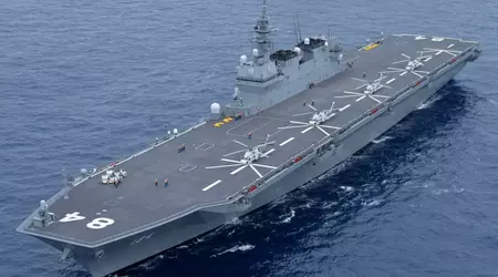 Japón ha modernizado el portahelicópteros JS Kaga, que ahora puede albergar cazas de quinta generación F-35B Lightning II.