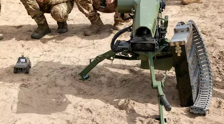 El ejército ucraniano prueba casi 100 drones terrestres 