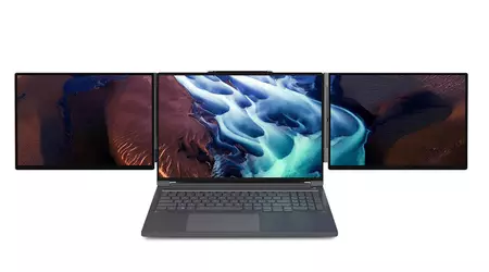 Insider muestra el concepto de portátil de Lenovo con carga solar y módulo para pantallas adicionales