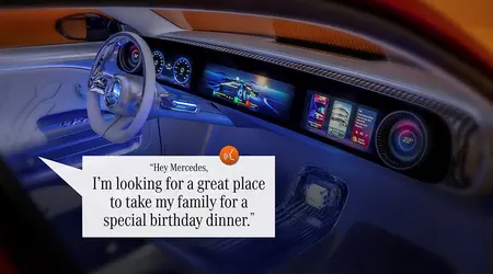 Mercedes-Benz y Google enseñarán al asistente de voz impulsado por IA a responder a consultas puntuales en Google Maps de forma desplegable