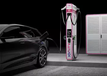 La red de carga europea Ionity ...