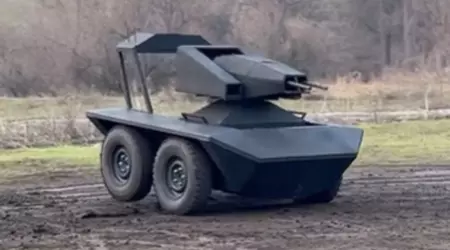 La empresa ucraniana Dron ZP ha creado una nueva torreta capaz de derribar drones enemigos