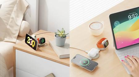 Nuevo cargador Satechi OntheGo 3 en 1: carga para iPhone, Apple Watch y AirPods