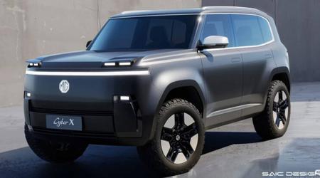 Cubo con carácter: el diseñador del Bugatti Veyron crea un SUV MG angular con faros retráctiles