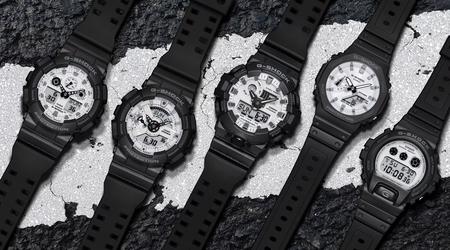 Casio presenta la nueva colección Black and White con modelos G-SHOCK actualizados