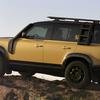 Defender Trophy Edition vista previa con llantas negras